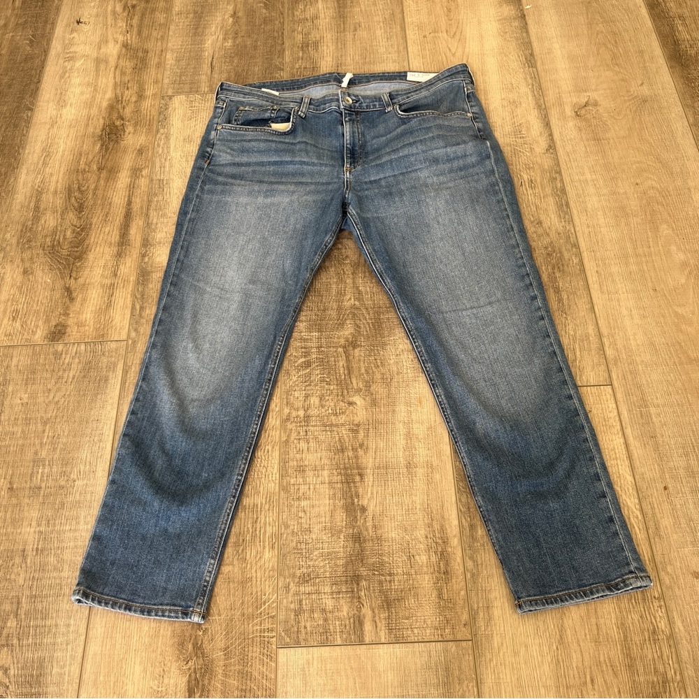 RAG & BONE Tag 33 Act 35/26 Dre Low Rise Ankle Slim Boyfriend Blue Jeans